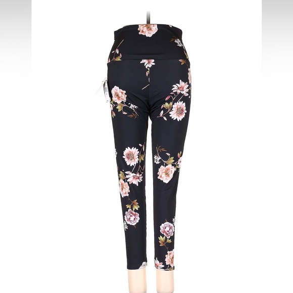 Onzie Floral High-Waisted Leggings - Picture 5 of 6